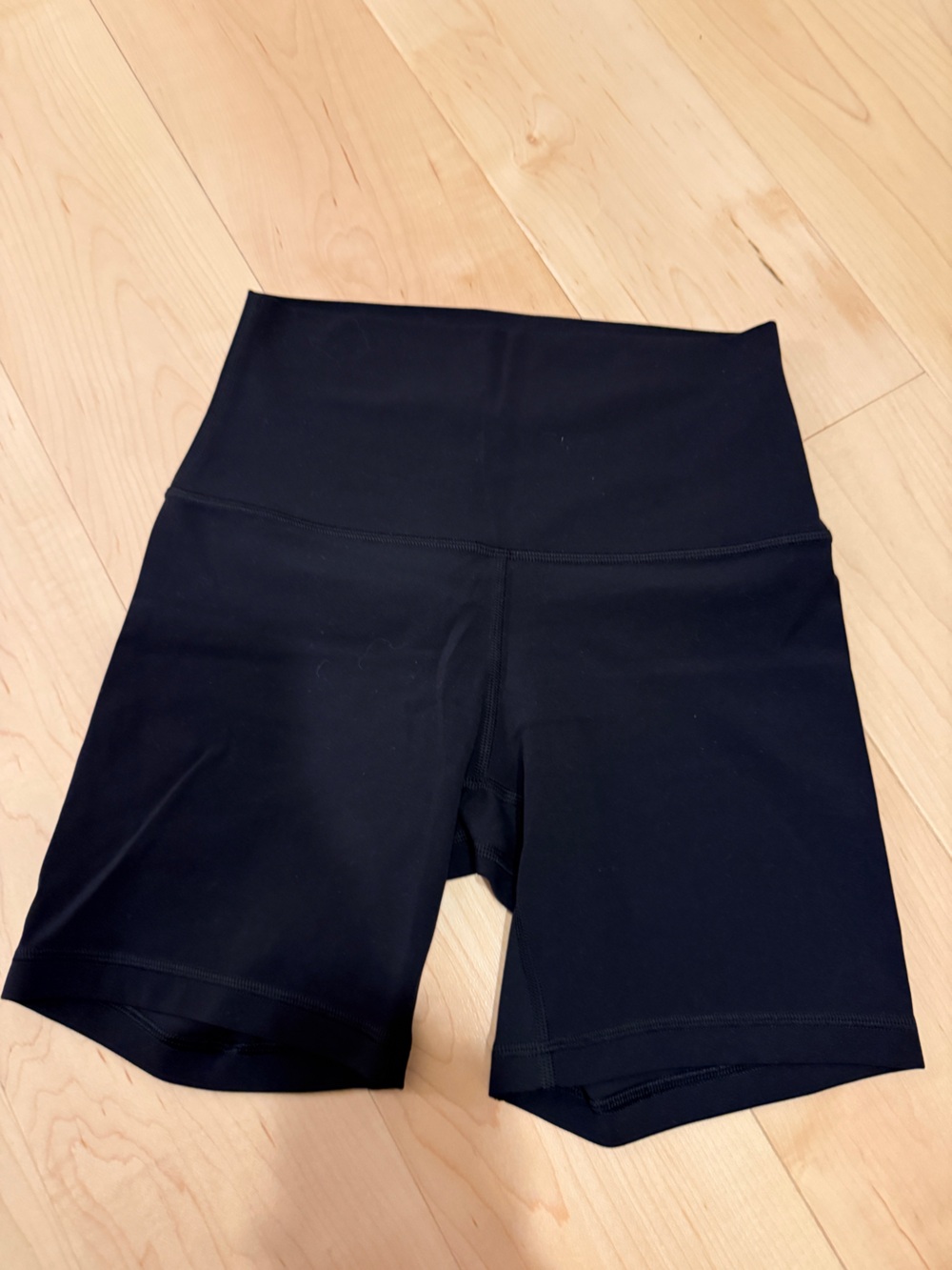 Lululemon High-Waist Black Women's Bike Shorts